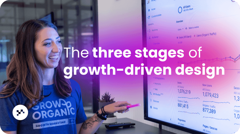 The three stages of growth-driven design: strategy, launchpad, and continuous improvement