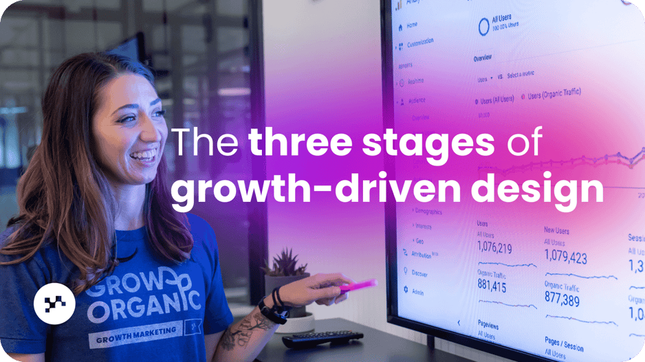 The three stages of growth-driven design: strategy, launchpad, and continuous improvement