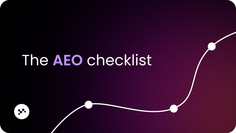 The AEO checklist: website structure, H1s, and FAQs AI can read