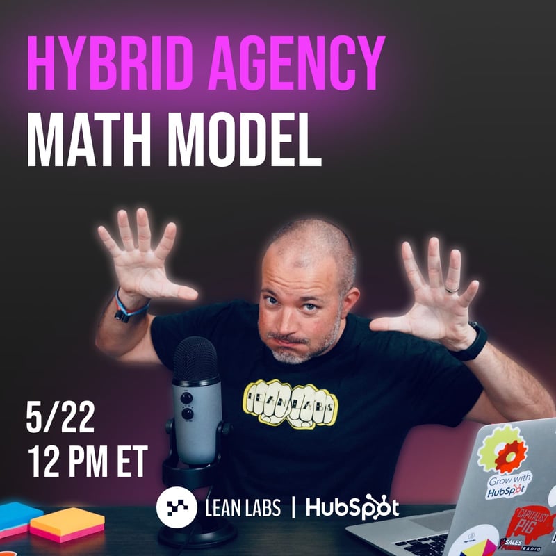 Hybrid Agency Math Model