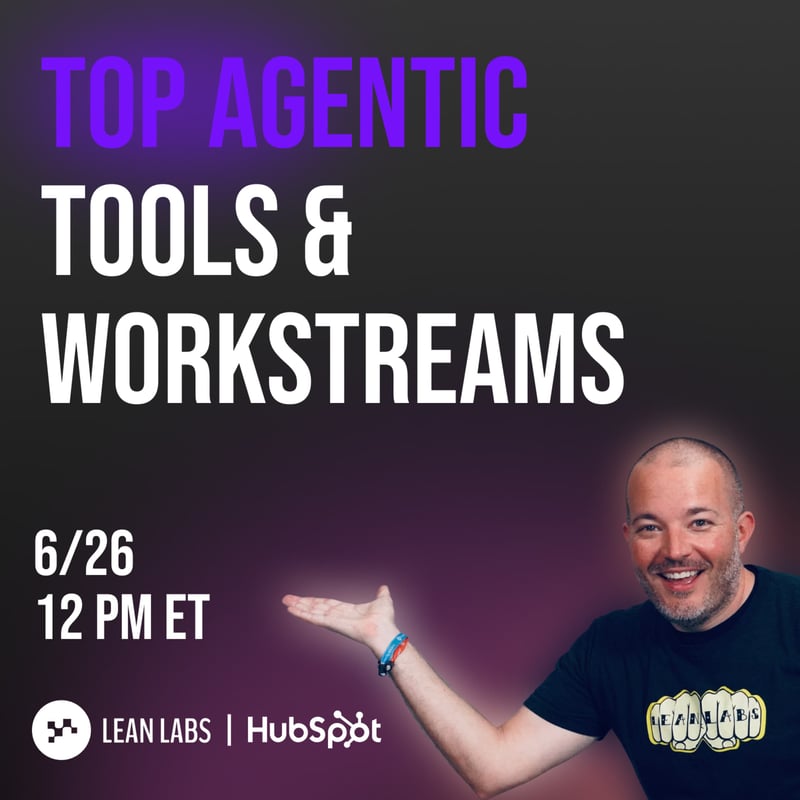 Top Agentic Tools and Workstreams
