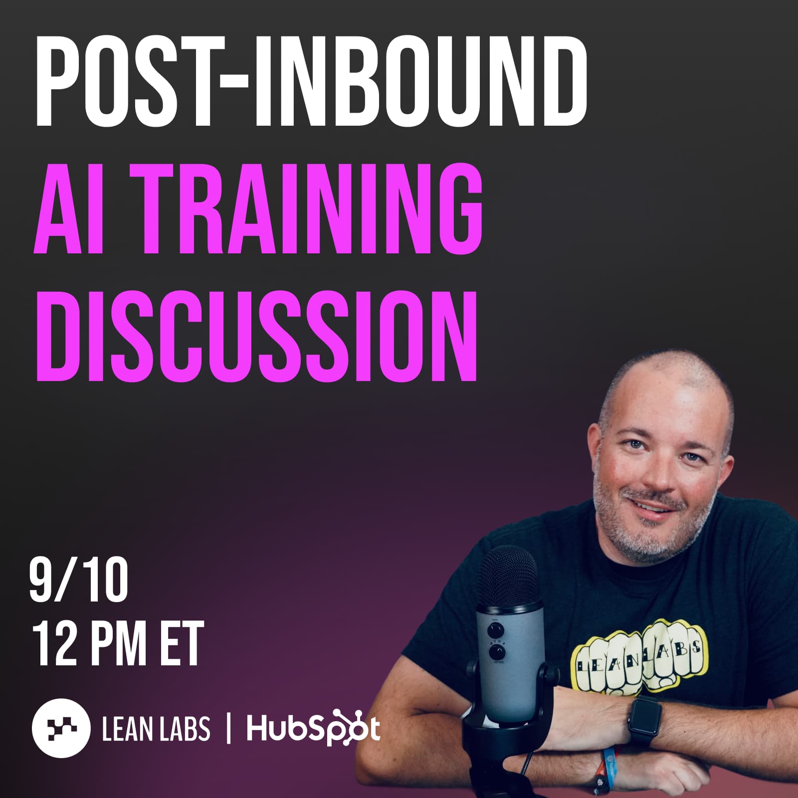 Post-Inbound AI training discussion