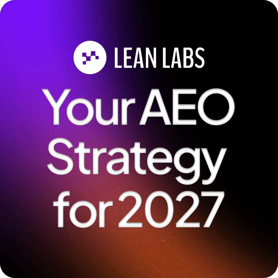 Your AEO Strategy for 2027: How to plan your AI search presence for the year ahead