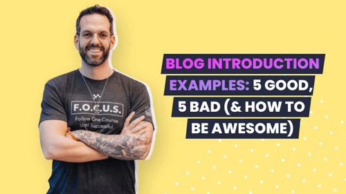 blog introduction examples